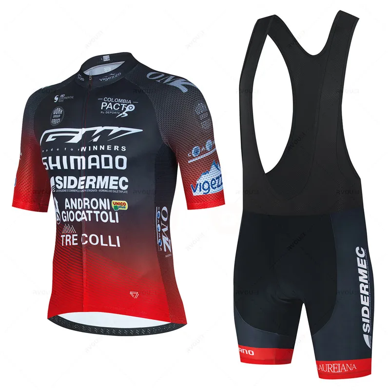 Cycling Bib Shorts - Conjunto de maillot de ciclismo profesional,