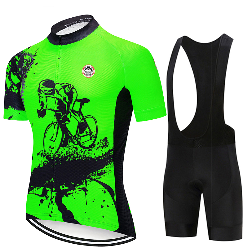 Traje de Jersey de ciclismo pa - Cycling Gear Jersey reseña y precio